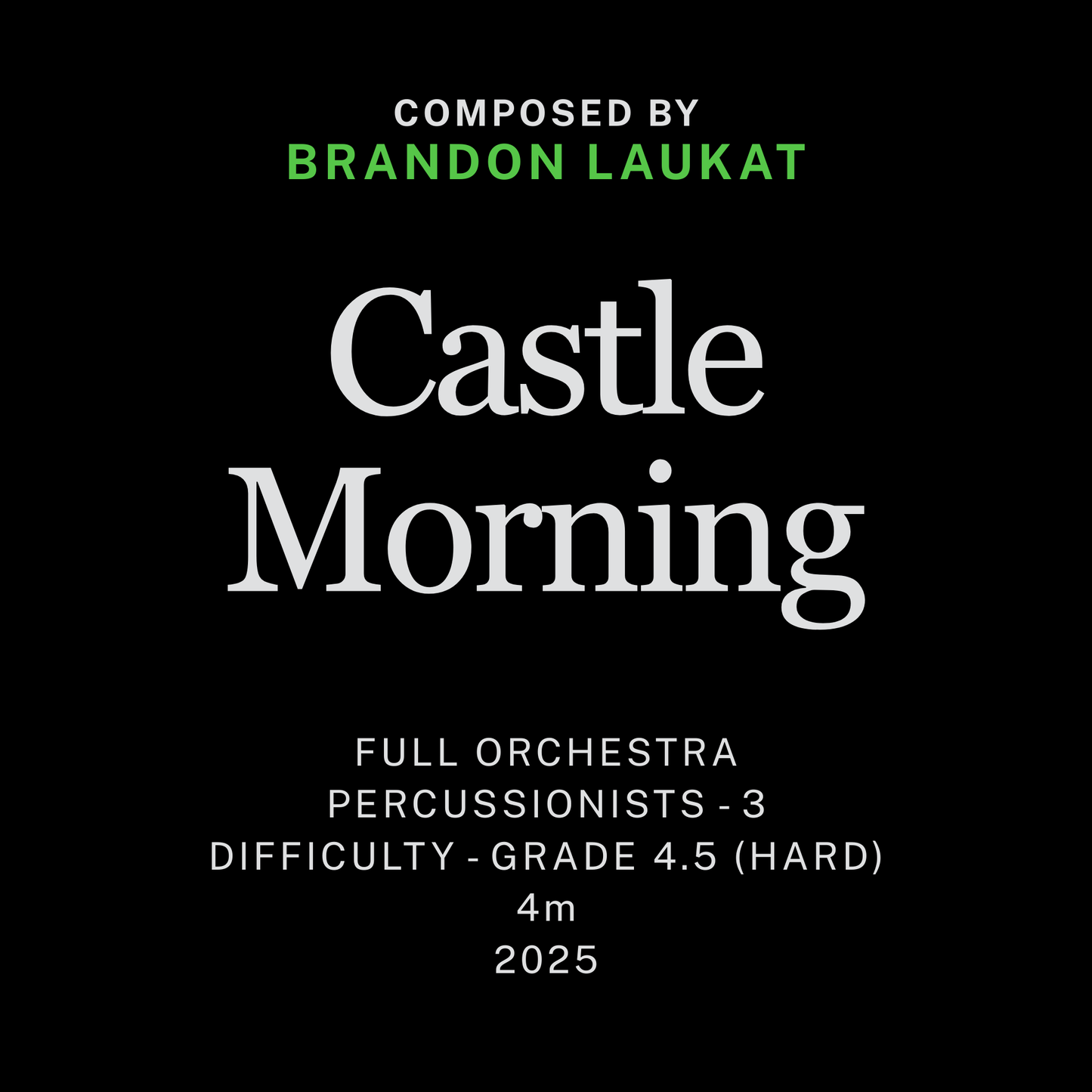 Castle Morning